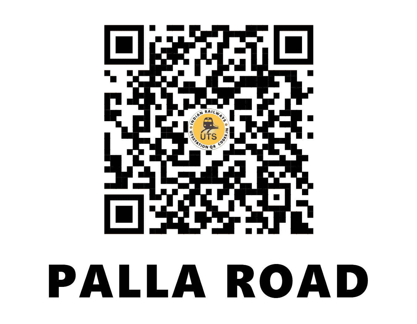 UTS QR Code for PALLA ROAD - PRAE (ER - WEST BENGAL)